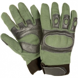 Hard Knuckle Assault Gloves - Olive Drab
