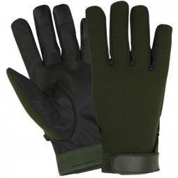 Premium Neoprene Gloves - Olive Drab/Black