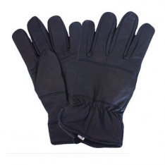 All-Leather Police Glove With Fleece Liner