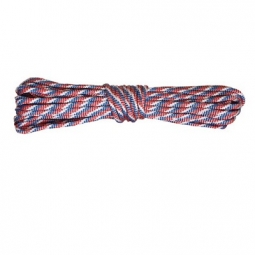 Nylon Braided Paracord - 50' Hank - Red, White & Blue