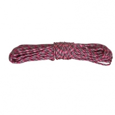 Nylon Braided Paracord - 100' Hank - Pretty in Pink Camo