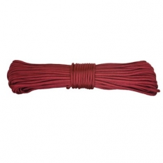 Nylon Braided Paracord - 100' Hank - Burgundy