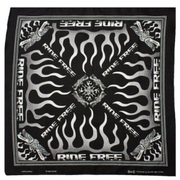 1 Dozen Cotton Bandanna - Ride Free