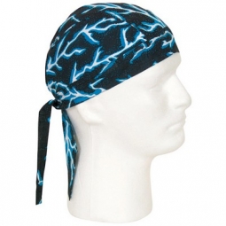 Headwraps - Blue Lightning Bolt