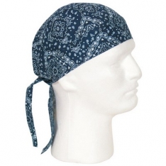 Headwraps - Navy Paisley