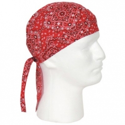 Headwraps - Red Paisley