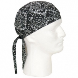 Headwraps - Black Paisley