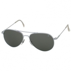 GI &quot;General&quot; Sunglasses - Silver 52mm