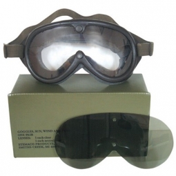 Sun, Dust & Wind Goggles - Black