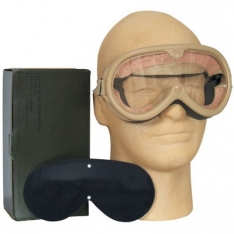 Sun, Dust & Wind Goggles - Desert Tan