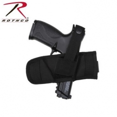 Black Ambidextrous Compact Belt Slide Holster