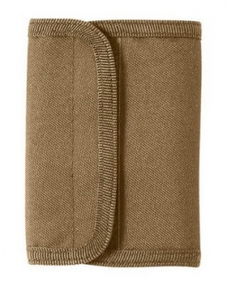 Deluxe Tri - Fold Id Wallet - Coyote