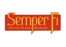Semper Fi / Us Marines Window Decal / Outside