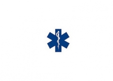Ems EMT Star Of Life Decal / Outside