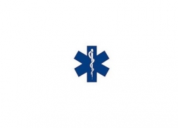 Ems EMT Star Of Life Decal / Outside