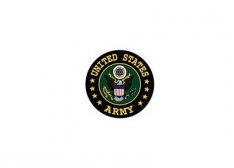 United States Army W/ Crest Logo Decal / Outside