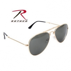 Folding Sunglasses - Smoke/Gold