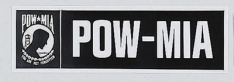 POW/MIA Bumper Sticker
