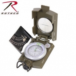 Deluxe O.D. Military Marching Compass