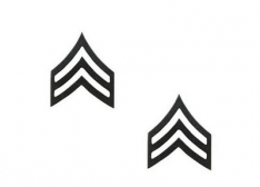 Subdued Sergeant Insignia