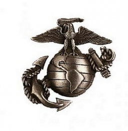 Pewter USMC Pin