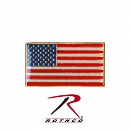 Classic Rectangular Us Flag Pin