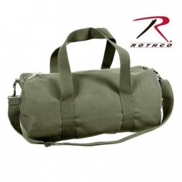 Canvas Shoulder Bag - Olive Drab / 19''