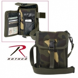 Canvas Travel Portfolio - Woodland Camo