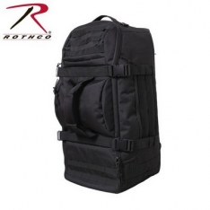 Black 3 In 1 Convertible Mission Bag
