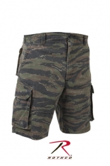 Vintage Tiger Stripe Paratrooper Cargo Shorts