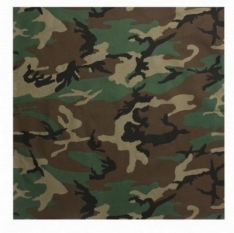 Bandana - Woodland Camo