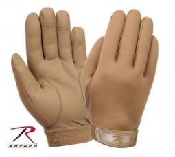 Synthetic Rubber Duty Gloves - Coyote