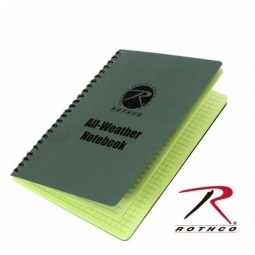 All Weather / Waterproof 6'' X 8'' Notebook