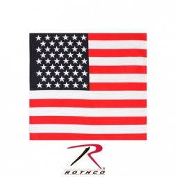 Bandana - Us Flag - 27'' X 27''