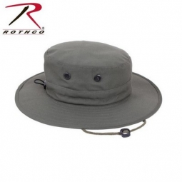 Olive Drab Military Type Adjustable Boonie Hat