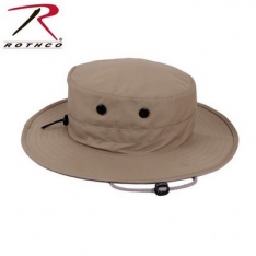 Khaki Military Type Adjustable Boonie Hat