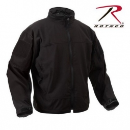 Covert Ops Lt Weight Soft Shell Jkt - Black