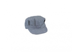Hickory Striped Engineer Cap