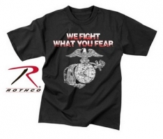 T - Shirt/We Fight What You Fear G&A - Black
