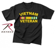 Vietnam Veteran T - Shirt - Black - 2X