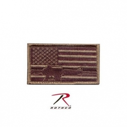 Subdued Flag / Rifle Patch - Hook Backing