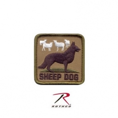 Sheep Dog Patch - Hook Backing