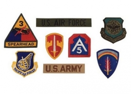 Assorted Military Patches - 50/Bag