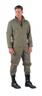 Flight Coverall - Olive Drab / 5X