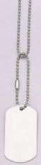 Dog Tag Chain - Silver