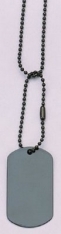 Dog Tag Chain - Black