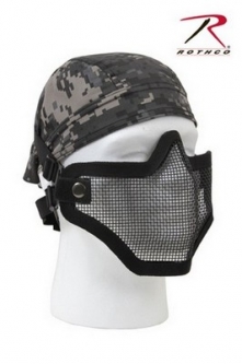 Bravo Tac Gear Strike Steel Half Face Mask - Black