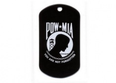 Dog Tag / POW/MIA - Black