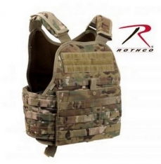 MOLLE Plate Carrier Vest - Multicam