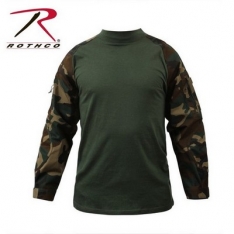 Combat Shirt - Woodland Camo / 2X